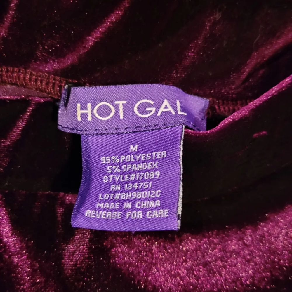 Hot Gal Magenta Maxi Skirt Size M